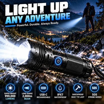 BILLHOL®🗽 Super Bright Ultimate Survival Flashlight