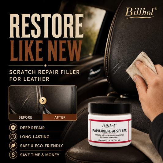 𝐁𝐢𝐥𝐥𝐡𝐨𝐥® 🍾 𝐏𝐑𝐄𝐌𝐈𝐔𝐌 𝐋𝐄𝐀𝐓𝐇𝐄𝐑 𝐑𝐄𝐒𝐓𝐎𝐑𝐀𝐓𝐈𝐎𝐍 𝐏𝐚𝐢𝐧𝐭𝐚𝐛𝐥𝐞 𝐒𝐜𝐫𝐚𝐭𝐜𝐡 & 𝐃𝐚𝐦𝐚𝐠𝐞 𝐑𝐞𝐩𝐚𝐢𝐫 𝐅𝐢𝐥𝐥𝐞𝐫