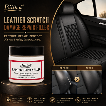 𝐁𝐢𝐥𝐥𝐡𝐨𝐥®  𝐏𝐑𝐄𝐌𝐈𝐔𝐌 𝐋𝐄𝐀𝐓𝐇𝐄𝐑 𝐑𝐄𝐒𝐓𝐎𝐑𝐀𝐓𝐈𝐎𝐍 𝐏𝐚𝐢𝐧𝐭𝐚𝐛𝐥𝐞 𝐒𝐜𝐫𝐚𝐭𝐜𝐡 & 𝐃𝐚𝐦𝐚𝐠𝐞 𝐑𝐞𝐩𝐚𝐢𝐫 𝐅𝐢𝐥𝐥𝐞𝐫