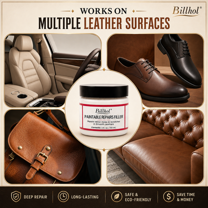 𝐁𝐢𝐥𝐥𝐡𝐨𝐥®  𝐏𝐑𝐄𝐌𝐈𝐔𝐌 𝐋𝐄𝐀𝐓𝐇𝐄𝐑 𝐑𝐄𝐒𝐓𝐎𝐑𝐀𝐓𝐈𝐎𝐍 𝐏𝐚𝐢𝐧𝐭𝐚𝐛𝐥𝐞 𝐒𝐜𝐫𝐚𝐭𝐜𝐡 & 𝐃𝐚𝐦𝐚𝐠𝐞 𝐑𝐞𝐩𝐚𝐢𝐫 𝐅𝐢𝐥𝐥𝐞𝐫