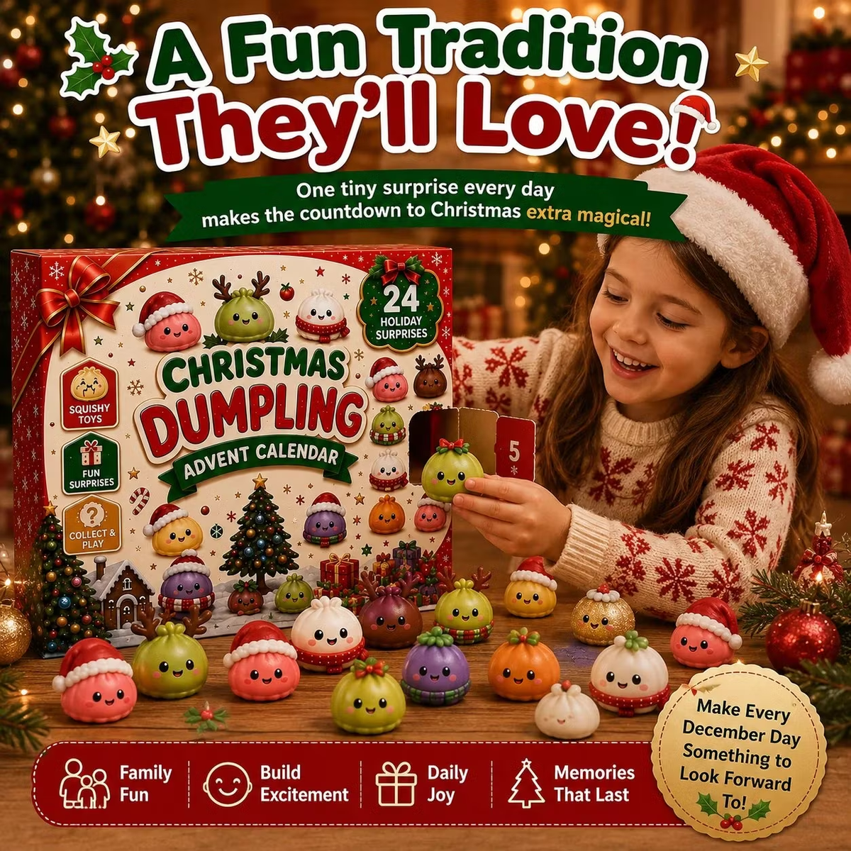 A fun Christmas countdown tradition